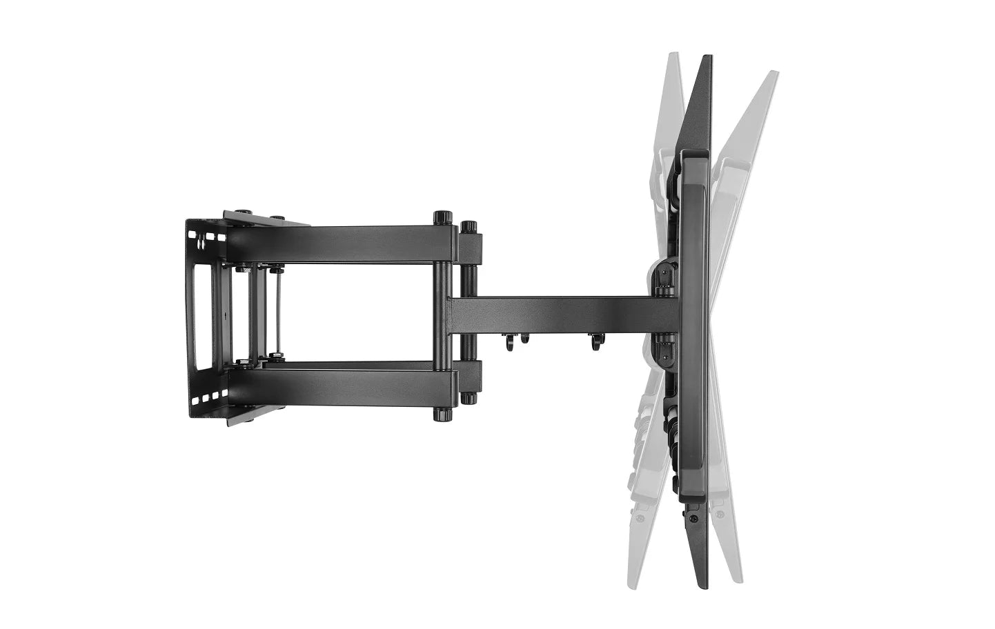 SkillTech - SH 960P - حامل تلفزيون على الحائط بلوحة مسطحة ومنحنية ومسطحة للخدمة الشاقة مقاس X-Large SkillTech - SH 960P - حامل تلفزيون على الحائط بلوحة مسطحة ومنحنية ومسطحة للخدمة الشاقة مقاس X-Large